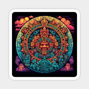 Mayan Calendar - Design 1 Magnet