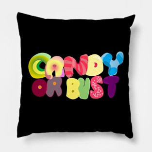 Candy or Bust Pillow