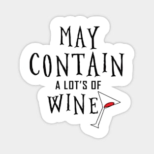 funny wine 2 Magnet