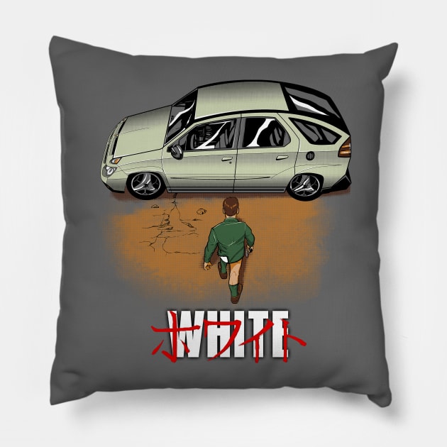 Neo Walter White Pillow by Ninjaink