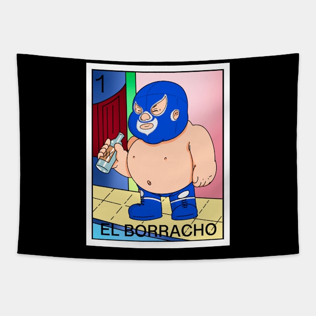 El Borracho Tapestry by The Losers Club