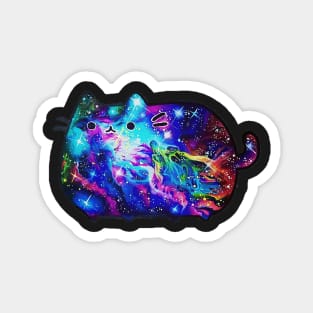 Galaxy Puffy Magnet