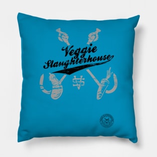 "Veggie Slaughterhouse" Original Tee Pillow