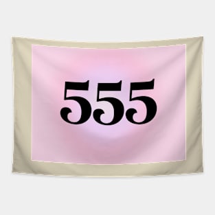 555 Angel Numbers Tapestry