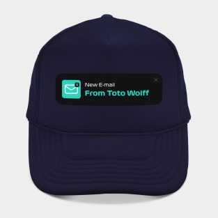 Toto Wolff Email Hat