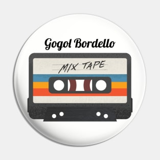 Gogol Bordello / Cassette Tape Style Pin