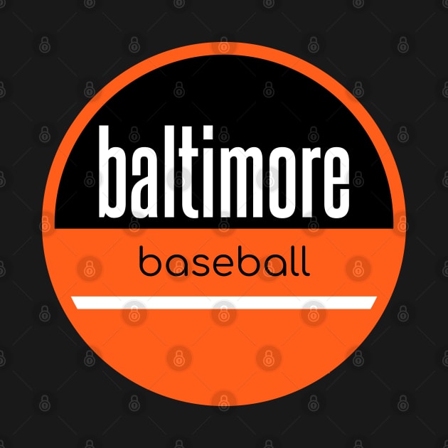 Baltimore baseball by BVHstudio