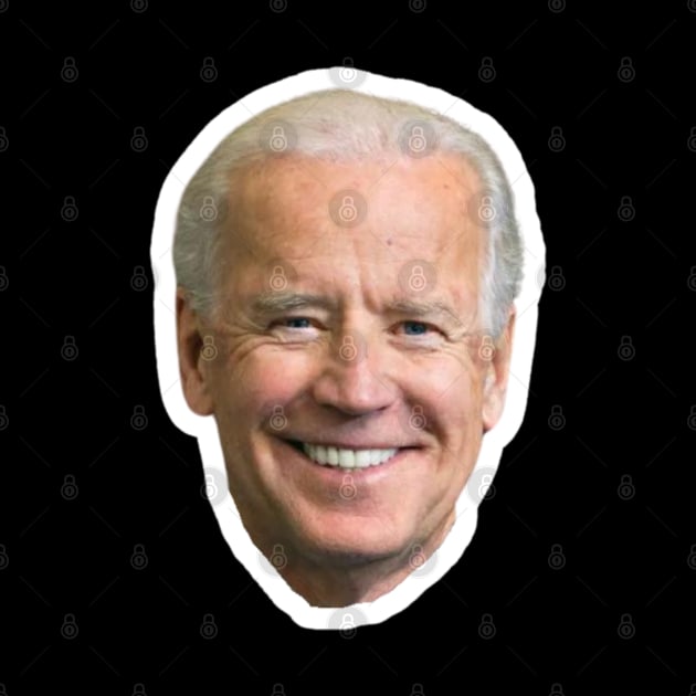 JOE BIDEN Floating Head | Smiling Joe | President 2024 by blueduckstuff