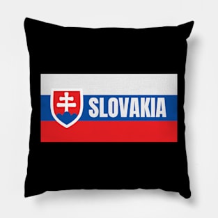 Slovakia Flag Pillow