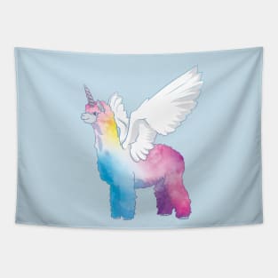 Unicorn Alpaca Tapestry