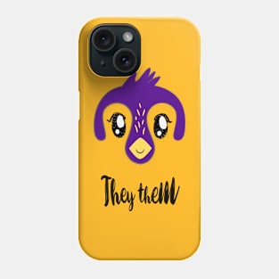 Enby Penguin: They-them (light) Phone Case