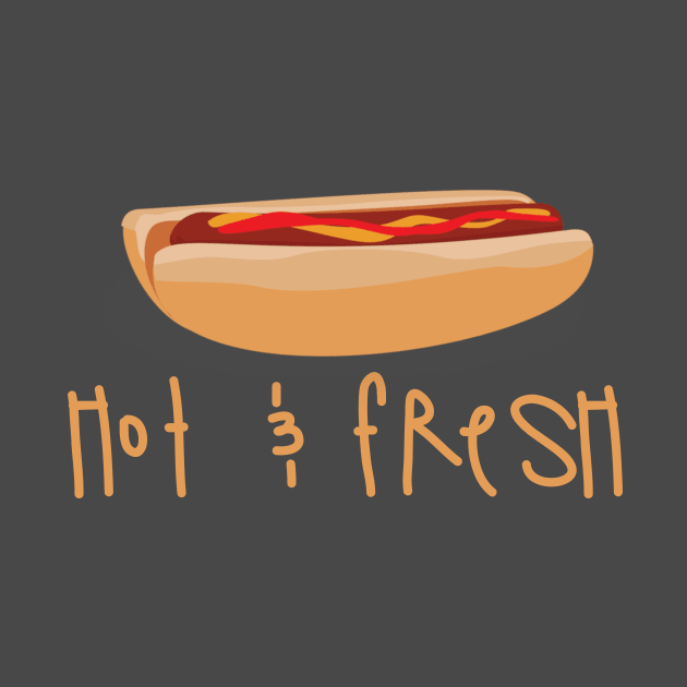 Hot and Fresh Hot Dog by asilentcowbell