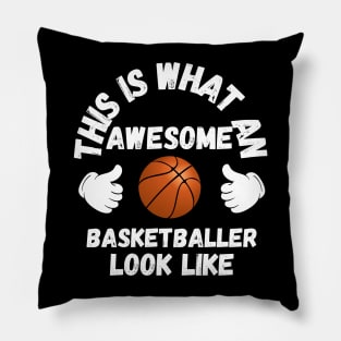 This is what an awesome basketballer look like Pillow