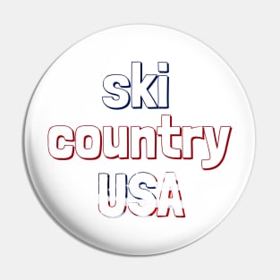 Ski Country USA Pin