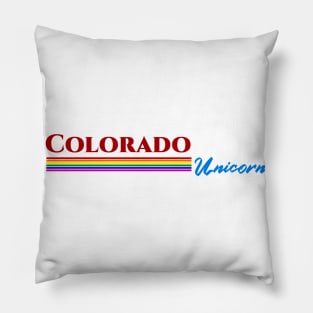 Colorado Unicorn Gift Pillow