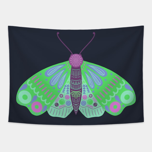 Moth, Zen Tapestry by Shine Design Blossom