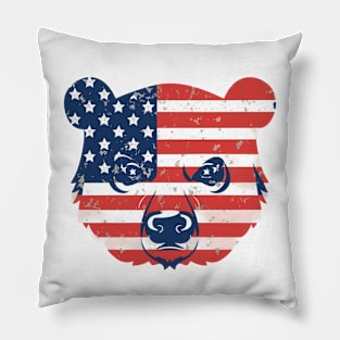 American grizzly bear Pillow