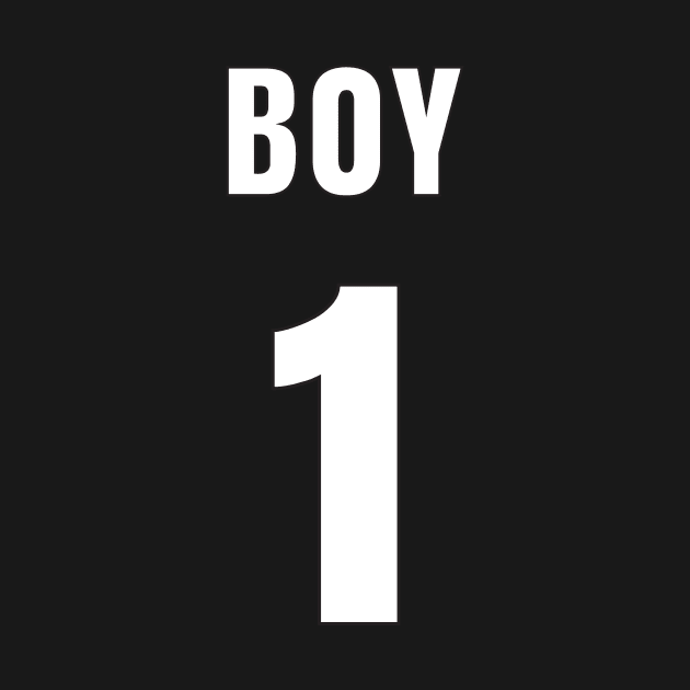 BOY NUMBER 1 FRONT-PRINT by mn9