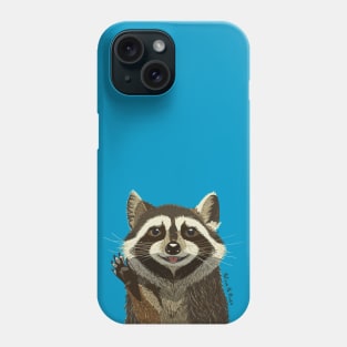 Smiley Face Raccoon Phone Case