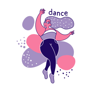 girl dancing T-Shirt