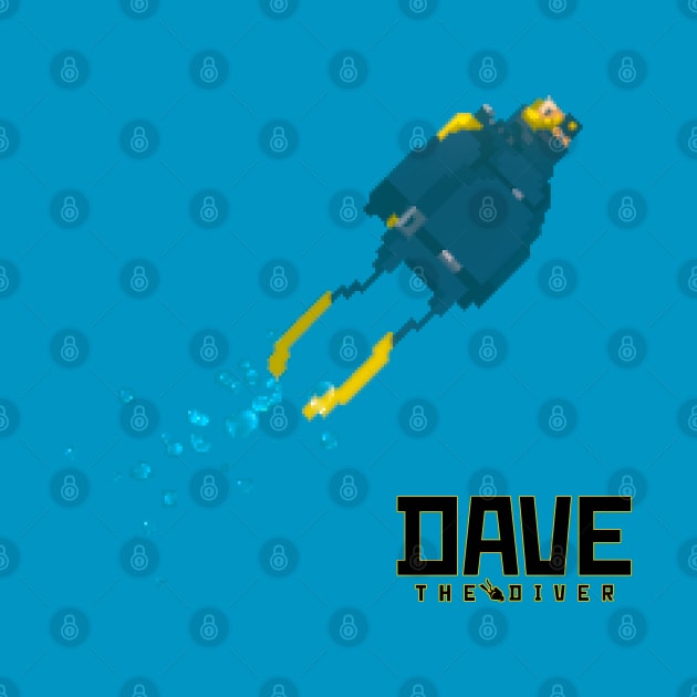 DAVE the diver Fan Art by Buff Geeks Art