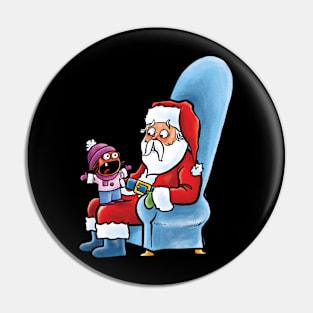 All She Wants For Christmas Pin