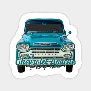 Restored 1959 Chevrolet Apache Pickup Truck Magnet