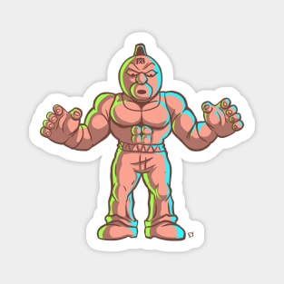 Wrestler Toy Magnet