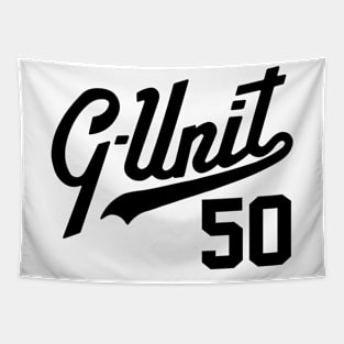 G Unit-baseball-50-black Tapestry