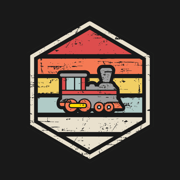 Retro Badge locomotive by rojakdesigns