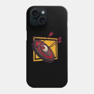 Dark Bullseye Phone Case