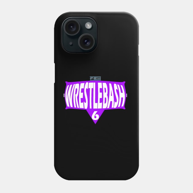 FBW WrestleBash 6 Logo Phone Case by FBW Wrestling 