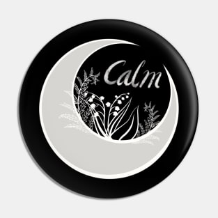 Calm Moon Pin