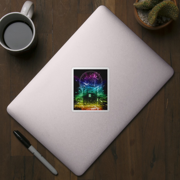 time storm - Doctor Who - Sticker