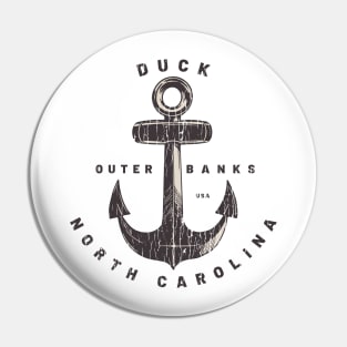 Duck, NC Summertime Vacationing Big Anchor Pin