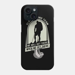 Sloth Hiking Phone Case