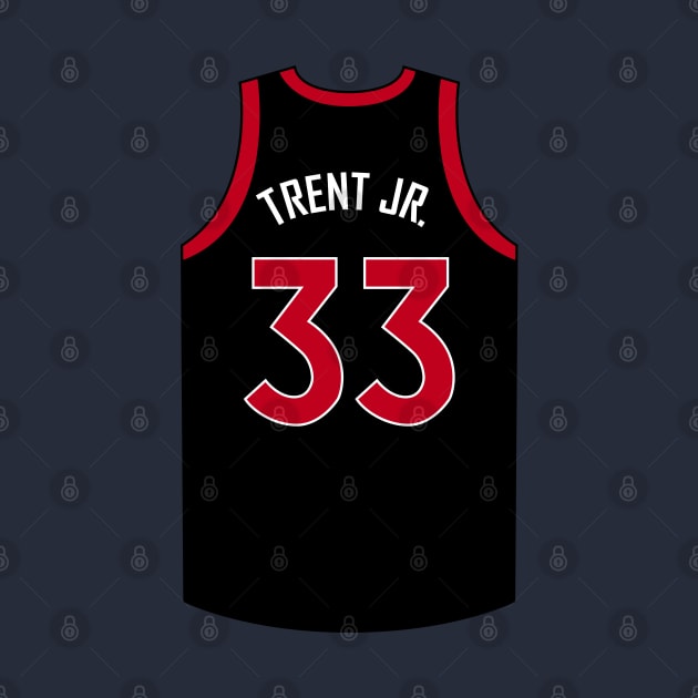 Gary Trent Jr Toronto Jersey Black Qiangy by qiangdade