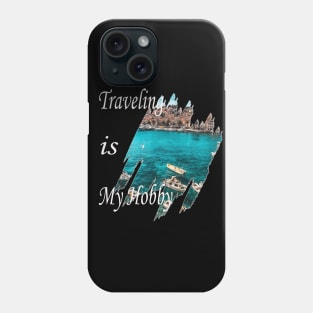 t shirt traveling cute Phone Case