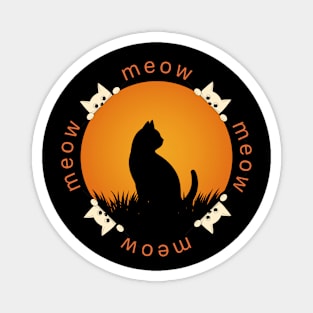 Meow meow Magnet