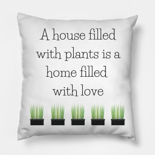 House Full of Plants 2 Pillow
