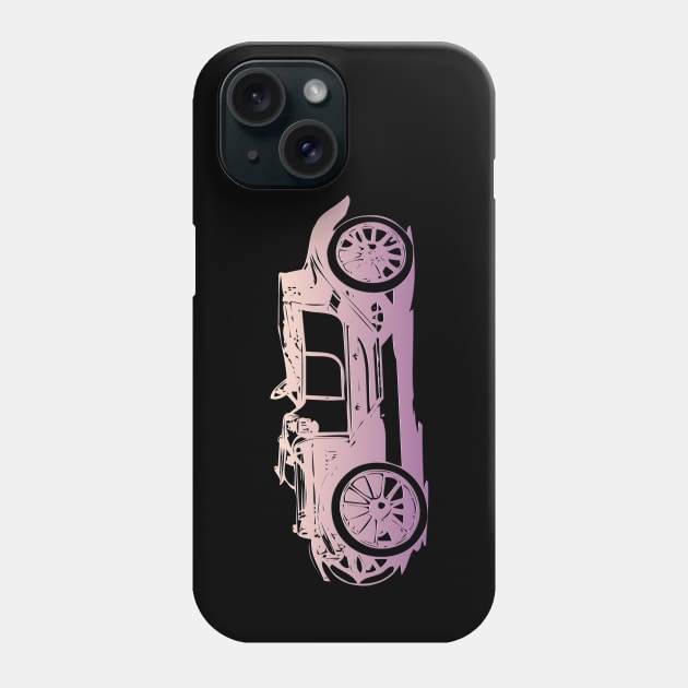 Vintage Reverie - Nostalgic Classic Car Phone Case by Salaar Design Hub