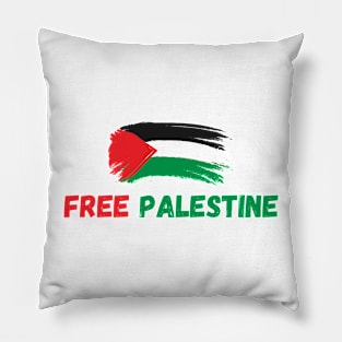 Free Palestine Pillow