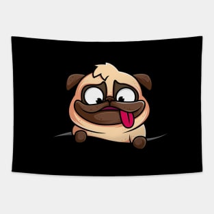 Pug Life - Cool Funny Design For Dog Lovers, Pug Fans, Cute Pug Gift Tapestry