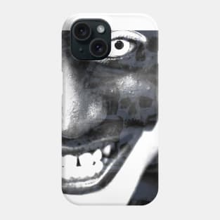 Scary man smile Phone Case