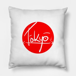 Tokyo Flag Face Pillow