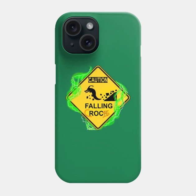 Falling Crocs Phone Case by redroachart