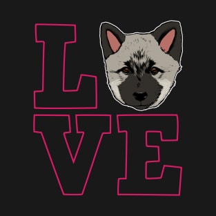 Norwegian Elkhound Mom T-Shirt