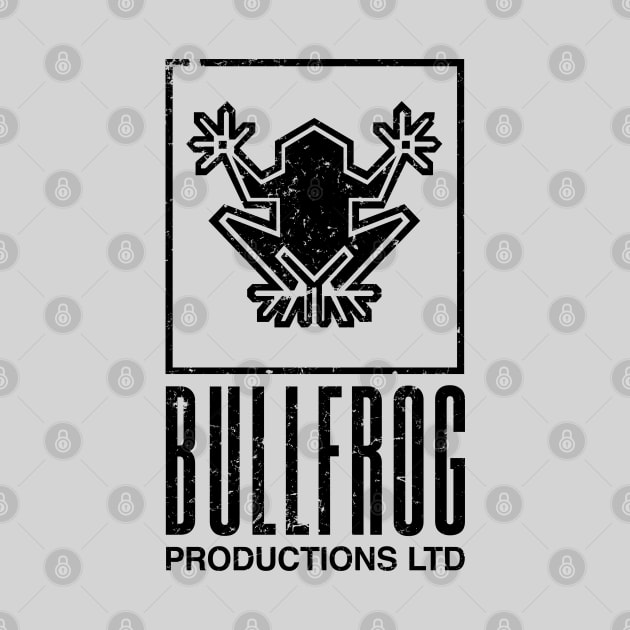 BULLFROG vintage black logo by FbsArts