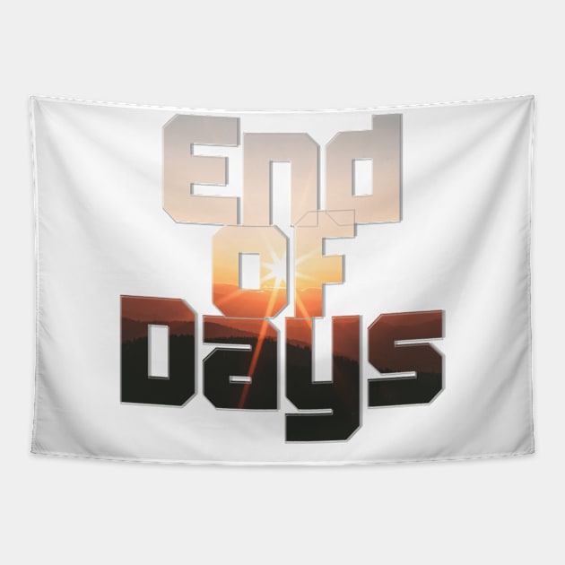 End of Days Tapestry by afternoontees