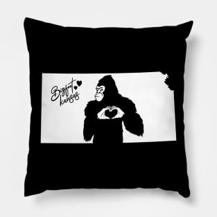 Kansas Bigfoot Pillow